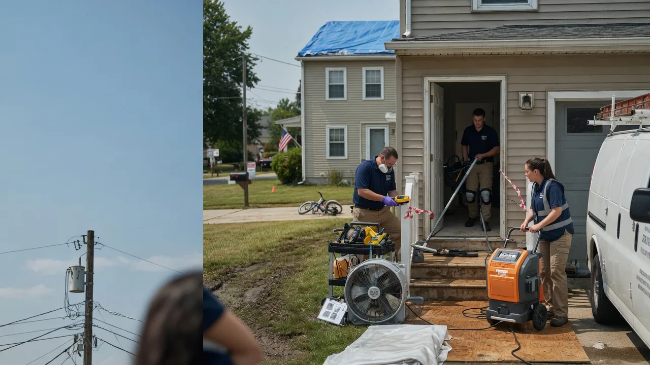 Water Damage Repair in Butte Des Morts, WI near me